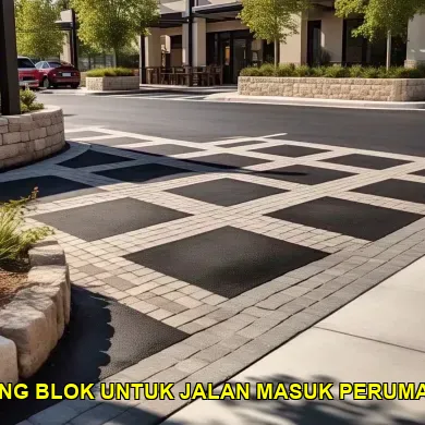 Paving Blok untuk Jalan Masuk Perumahan: Optimalisasi Elegan di Jalan Malioboro